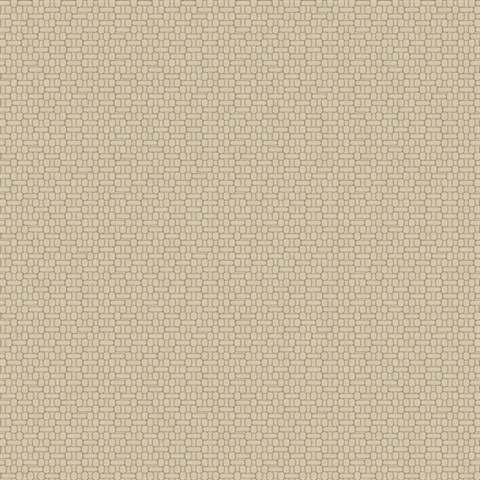 Gold Textured Geometric Oval  Wallpaper