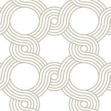 Gold The Twist Geometric Wallpaper