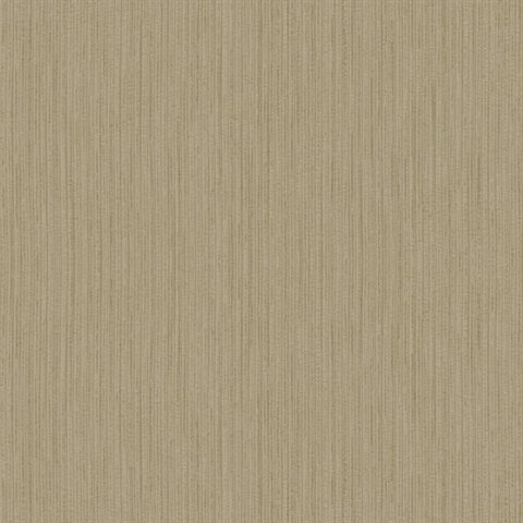 Gold Vertical Textile Metallic Wallpaper