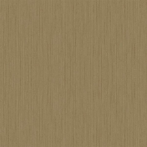 Gold Vertical Textile Metallic Wallpaper