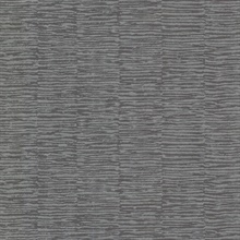 Goodwin Dark Grey Vertical Tree Bark Textured Wallpaper
