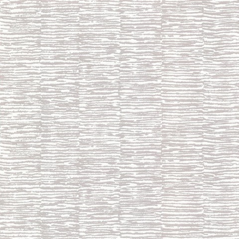 Goodwin Silver Vertical Tree Bark Textured Wallpaper