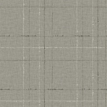Gorton Plaid Grey Wallpaper