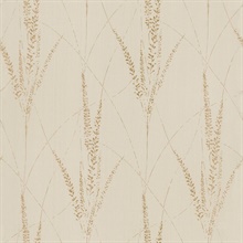 Graceful Willow Pale Straw Wallpaper