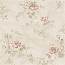 Gracie Stone Floral Scroll