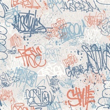 Graffiti Blue Wallpaper