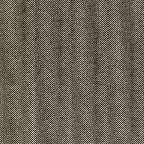 Graham Black Chevron Stripe On Linen Wallpaper