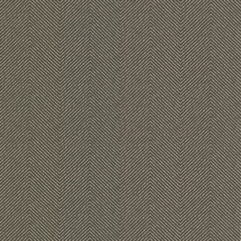 Graham Black Chevron Stripe On Linen Wallpaper