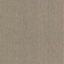 Grand Canal Brown Vertical Stria Textured Wallpaper