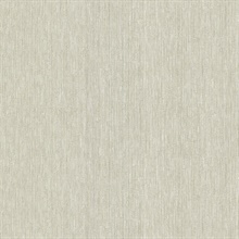 Grand Canal Taupe Vertical Stria Textured Wallpaper