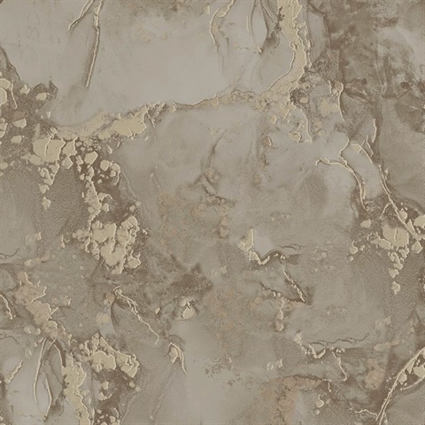 Grandin Grey Marbled Wallpaper