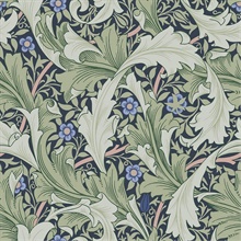 Granville William Morris Acanthus Floral Wallpaper
