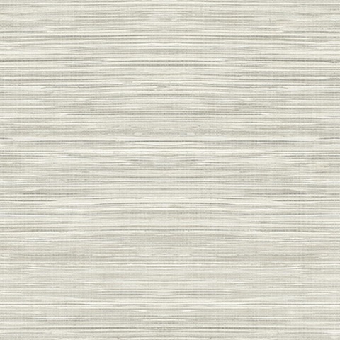 Cream Coarse Blend Grass Textile String Wallpaper