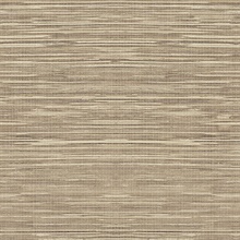 Gold Coarse Blend Grass Textile String Wallpaper