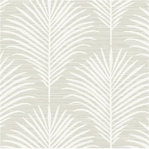 Grassland Palm Botanical Sea Salt Peel and Stick Wallpaper