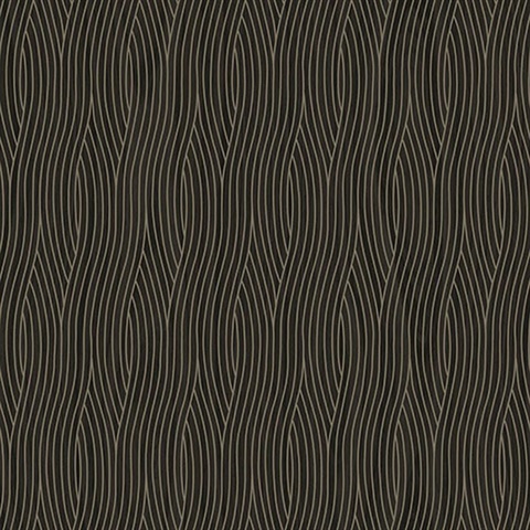 Grayson Brown Geometric Wallpaper