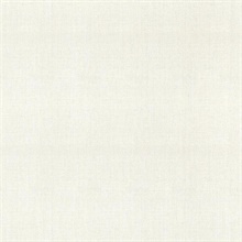 Grazia White Fabric Weave Wallpaper