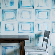 Greek Mykonos Whitewash Commercial Wallpaper