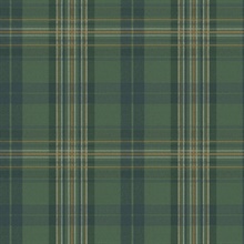 Green Austin Green Plaid Wallpaper