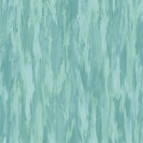 Green & Blue Commercial Stria Wallpaper