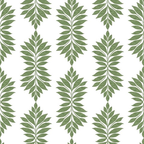 Green Broadsands Botanica Peel and Stick Wallpaper