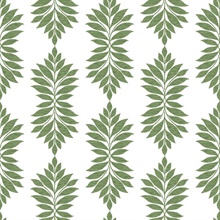 Green Broadsands Botanica Peel and Stick Wallpaper