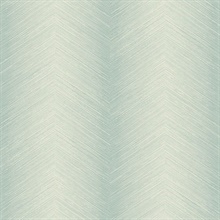 Green Commercial Shibori Chevron Wallpaper