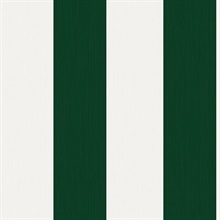 Green Dylan Striped Natural Stringcloth Wallpaper