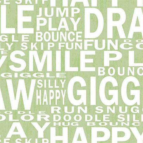 Green Giggles Wallpaper