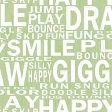 Green Giggles Wallpaper