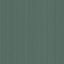 Green Linen Strie Wallpaper