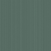 Green Linen Strie Wallpaper