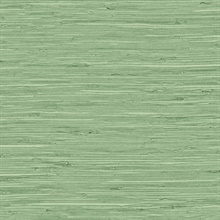 Green Marion Faux Arrowroot Cloth Wallpaper