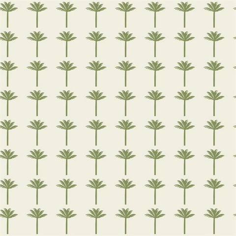 Green Palm Bay Wallpaper