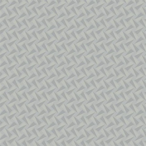 Green Petite Pivots Geometric Wallpaper