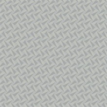 Green Petite Pivots Geometric Wallpaper