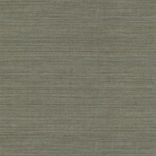 Green Silk Textured Faux Textured Fabric Wallpaper