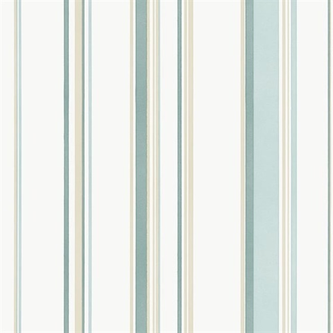 Green Smart 3 Stripes Casual Stripe Wallpaper