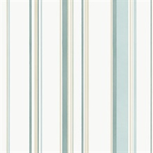 Green Smart 3 Stripes Casual Stripe Wallpaper