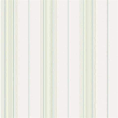 Green Smart 3 Stripes Slim Stripe Wallpaper
