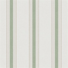 Green Vertical Stripes Wallpaper