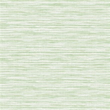 Green Wave Horizontal Stringcloth Watercolor Wallpaper