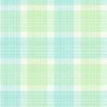 Green, White & Blue Commercial Plaid Wallpaper