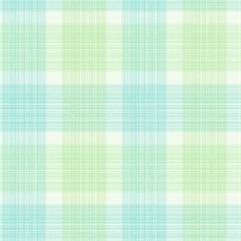 Green, White & Blue Commercial Plaid Wallpaper