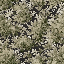 Greenwood Black Deciduous Wallpaper