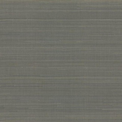 Grey Abaca Natural Textile Weave Wallpaper