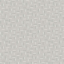 Grey Abstract Geometric Almond Shape Wallpaper