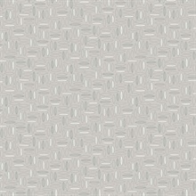 Grey Abstract Geometric Almond Shape Wallpaper