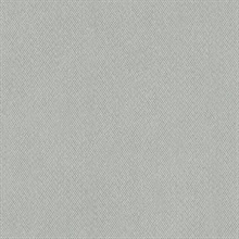 Grey & Beige Give & Take Woven Chevron Wallpaper
