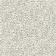 Grey & Beige Mother Of Pearl Peel and Stick Wallpaper